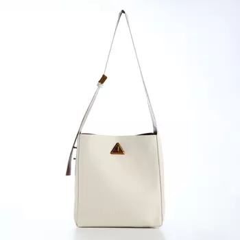 Сумка женская TEXTURA на винтовом замке, 241124 см, белая