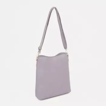 Сумка женская, отдел на клапане, цвет сиреневый