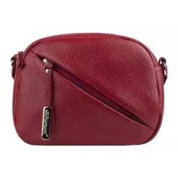 Сумка женская, отдел на молнии, цвет бордовый