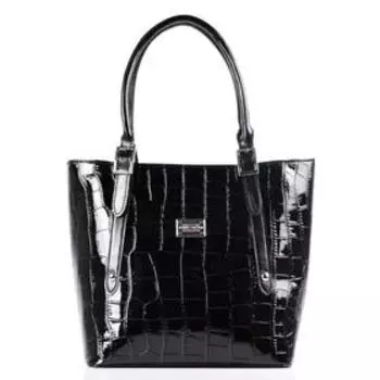 Сумка женская, отдел на молнии, цвет чёрный