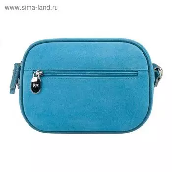 Сумка женская, отдел на молнии, цвет голубой