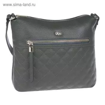 Сумка женская, отдел на молнии, цвет хаки