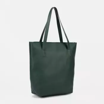 Сумка женская, отдел на молнии, цвет зелёный