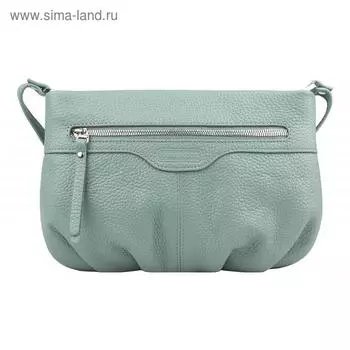 Сумка женская, отдел на молнии, цвет зелёный