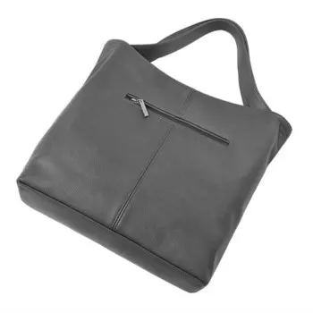 Сумка женская (В2216-05110) искусственная кожа, серый, 1х210х35 см