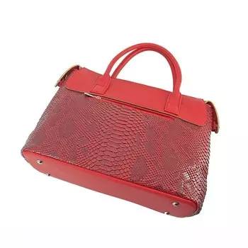 Сумка женская (В2615-77110) искусственная кожа, красный, 1х210х33 см