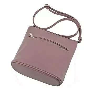 Сумка женская (В2636-09140) искусственная кожа + замша, розовый, 1х210х22 см