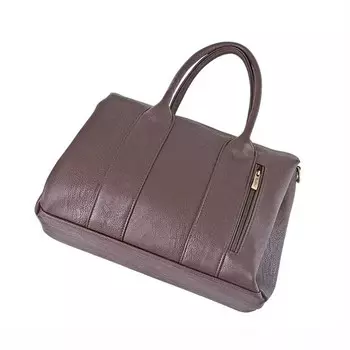 Сумка женская (В2683-01140) искусственная кожа + замша, коричневый, 1х210х31 см