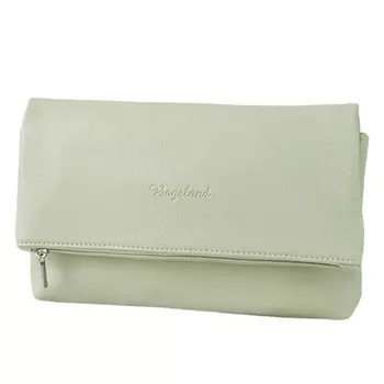 Сумка женская В2743-23111, цвет Светло-серый, искусственная кожа, 27х7х15 см