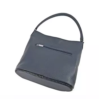 Сумка женская (В2755-03140) искусственная кожа + замша, синий, 1х210х25 см