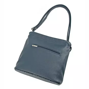 Сумка женская (В2769-03140) искусственная кожа + замша, синий, 1х210х25 см