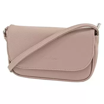 Сумка женская В2772-14111, цвет Бежевый, искусственная кожа, 20х6х11 см