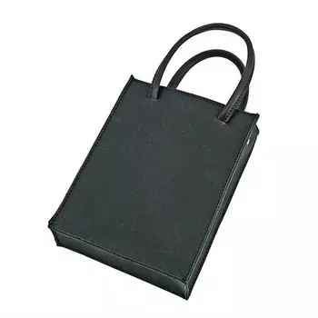 Сумка женская (В2781-00140) натуральная кожа, черный, 1х210х15 см