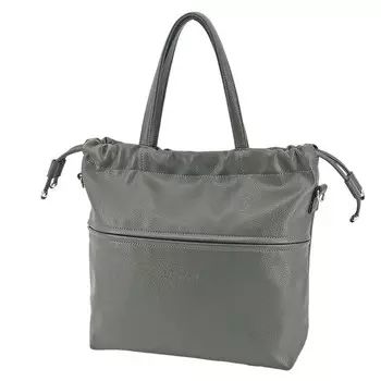 Сумка женская В2798-05110, цвет Серый, искусственная кожа, 32х12х33 см