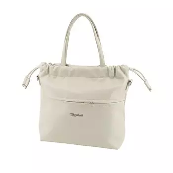 Сумка женская В2798-23110, цвет Бежевый, искусственная кожа, 32х12х33 см