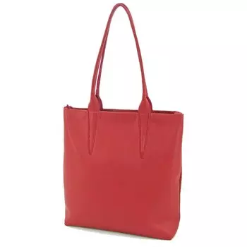 Сумка женская В2816-77140, цвет Красный, натуральная кожа, 31х8х33 см