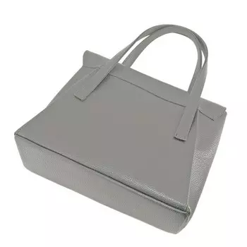 Сумка женская (В2832-05140) натуральная кожа, серый, 1х210х31 см