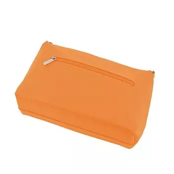 Сумка женская (В2844-10550) натуральная кожа, апельсиновый, 1х210х25 см