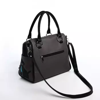 Сумка женская "Золотой Дождь" на молнии, цвет серый