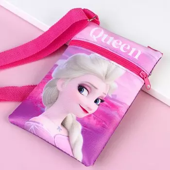 Сумка детская через плечо для девочки «Эльза», розовая, 1116 см, Холодное сердце