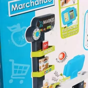 Супермаркет City Market с тележкой, со световыми и звуковыми эффектами, 34 аксессуара