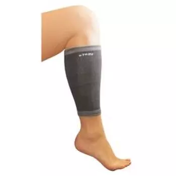 Суппорт голени Atemi ANS006S, эластичный, полиэстер, размер S