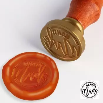 Сургучная печать «Hand made», 12,5 х 4 х 4 см