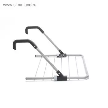 Сушилка для белья Brabantia, навесная, цвет серый металлик, 4.5 м