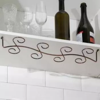 Сушилка для бокалов на 8 предметов Доляна, 5,5×46×14 см