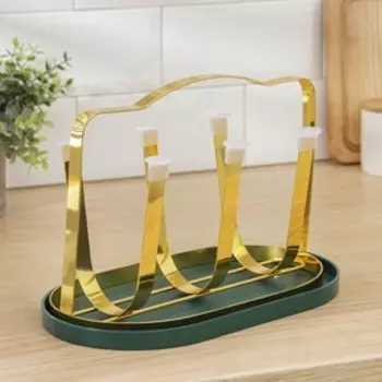 Подставка для кружек Доляна «Империя», 6 крючков