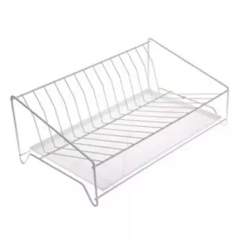 Сушилка для посуды, 24×40×16 см, цвет белый