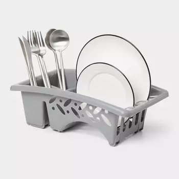 Сушилка для посуды, 32.51911 см, серая