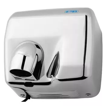 Сушилка для рук G-teq 8843 MC, антивандальная, 2300 Вт, металл хром