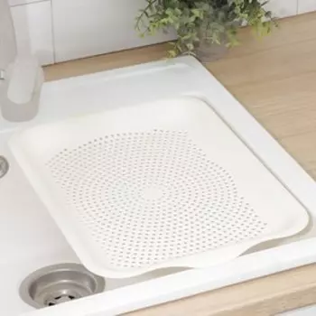 Сушилка-поддон Bergamo, 38×27,8×3,1 см, цвет светло-бежевый