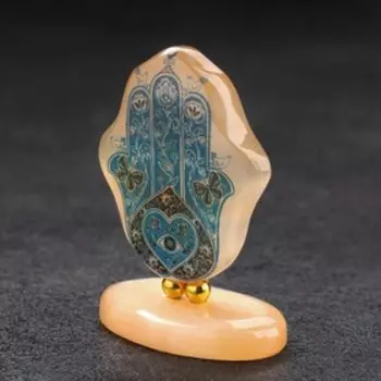 Сувенир №4 "Рука Фатимы", селенит