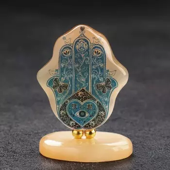 Сувенир №4 "Рука Фатимы", селенит