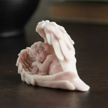 Фигурка «Ангелочек спящий малый», 4 см