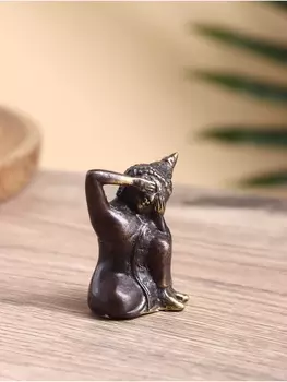 Сувенир «Будда Радости», 537 см, бронза