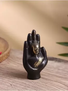 Сувенир «Рука Будды», 7312 см, бронза