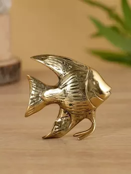 Сувенир бронза "Рыбка" 8х2х7 см