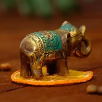Сувенир бронза "Слоник" 5х3х2,2 см