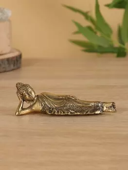 Сувенир бронза "Спящий Будда" 13х3х4 см