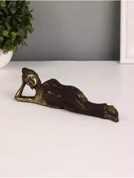 Сувенир «Спящий Будда», 2145 см, бронза