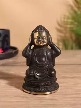 Сувенир «Будда Радости», 6611 см, бронза