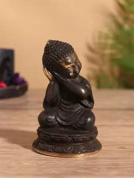 Сувенир «Будда Медитирующий», 6611 см, бронза
