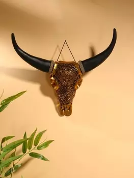 Сувенир "Череп буйвола", 42х42х10 см