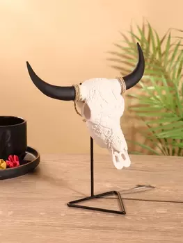 Сувенир «Череп буйвола», на стойке, 181021 см