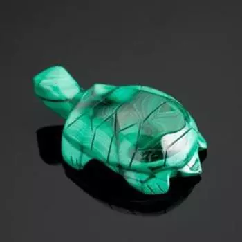 Сувенир "Черепаха большая", натуральный малахит