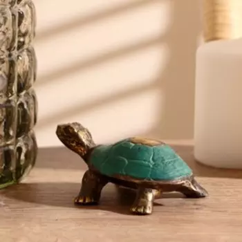 Сувенир "Черепаха" бронза 10х4,5х7 см