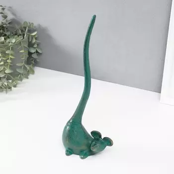 Фигурка чугун, держатель для полотенец бумажных «Мышь», 7.714.536 см